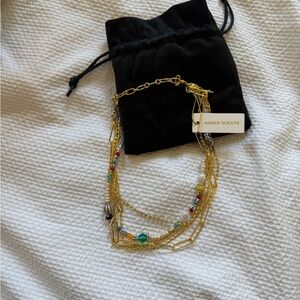 NWT Amber Sceats Layered Necklace
